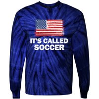 It's Called Soccer World Usa Football Cup Tie-Dye Long Sleeve Shirt