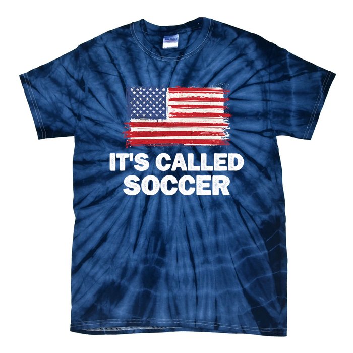 It's Called Soccer World Usa Football Cup Tie-Dye T-Shirt