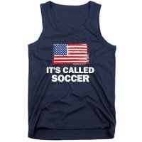 It's Called Soccer World Usa Football Cup Tank Top