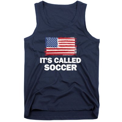 It's Called Soccer World Usa Football Cup Tank Top