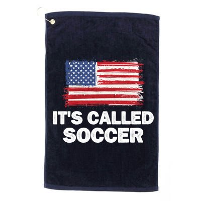 It's Called Soccer World Usa Football Cup Golf Towel