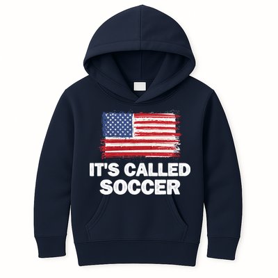 It's Called Soccer World Usa Football Cup Kids Hoodie