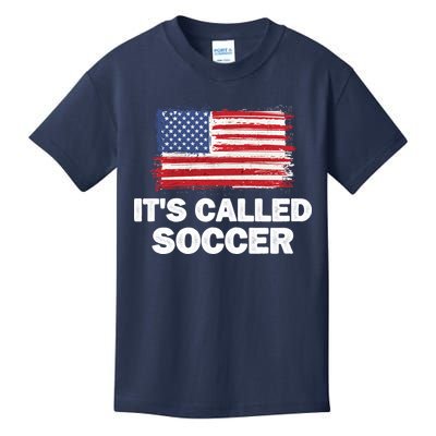 It's Called Soccer World Usa Football Cup Kids T-Shirt