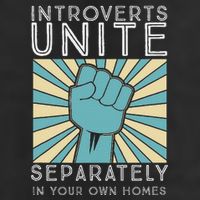 Introverts Combine Separately In Your Houses Cool Comfort Performance Bucket Hat