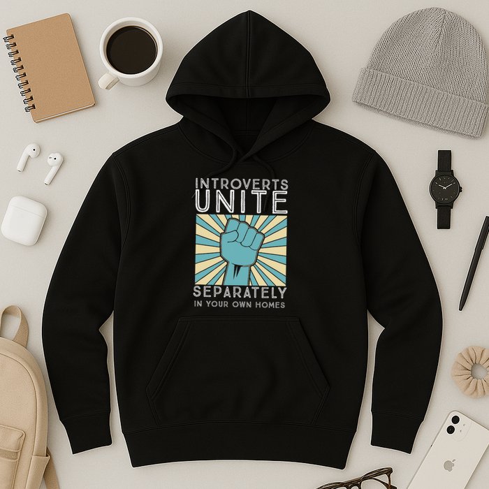 Introverts Combine Separately In Your Houses Hoodie