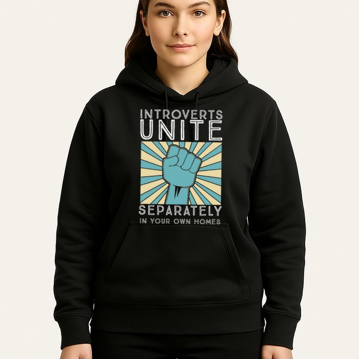 Introverts Combine Separately In Your Houses Hoodie