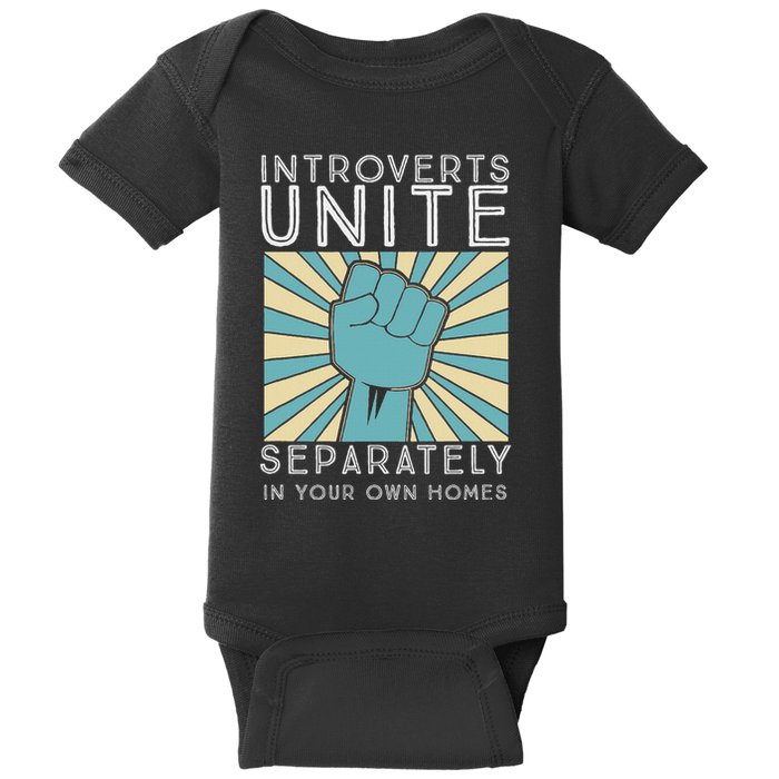 Introverts Combine Separately In Your Houses Baby Bodysuit