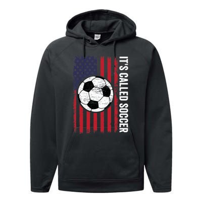 Its Called Soccer Performance Fleece Hoodie