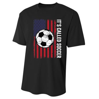 Its Called Soccer Performance Sprint T-Shirt