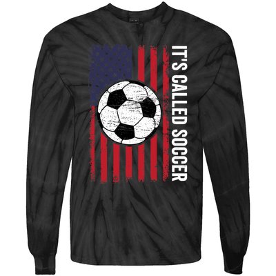 Its Called Soccer Tie-Dye Long Sleeve Shirt