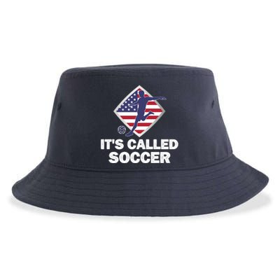 It's Called Soccer World Usa Football Cup Sustainable Bucket Hat