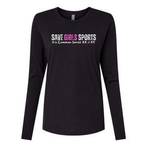 ItS Common Sense Xx Xy Save Sports Sport Lovers Womens Cotton Relaxed Long Sleeve T-Shirt