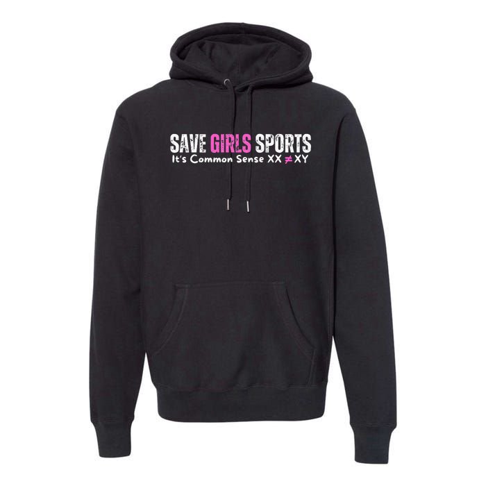 ItS Common Sense Xx Xy Save Sports Sport Lovers Premium Hoodie