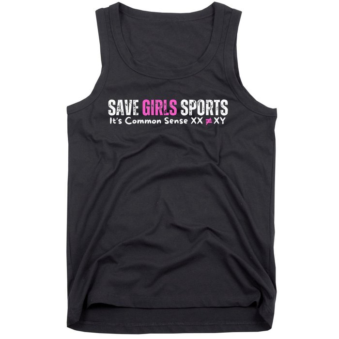 ItS Common Sense Xx Xy Save Sports Sport Lovers Tank Top