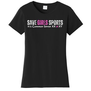 ItS Common Sense Xx Xy Save Sports Sport Lovers Women's T-Shirt