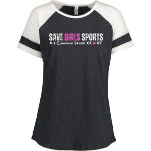 ItS Common Sense Xx Xy Save Sports Sport Lovers Enza Ladies Jersey Colorblock Tee