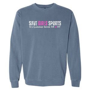 ItS Common Sense Xx Xy Save Sports Sport Lovers Garment-Dyed Sweatshirt