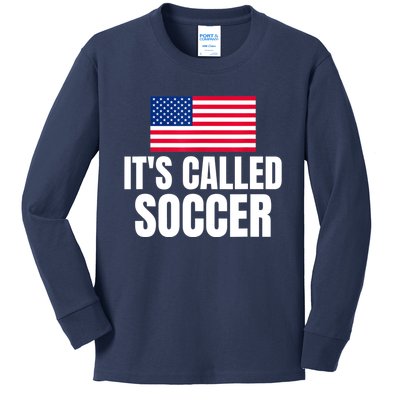 It's Called Soccer Kids Long Sleeve Shirt