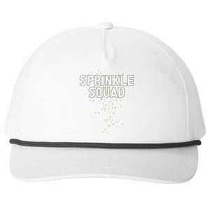 Ice Cream Sprinkle Clothing Sprinkle Squad Snapback Five-Panel Rope Hat