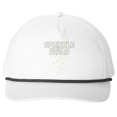 Ice Cream Sprinkle Clothing Sprinkle Squad Snapback Five-Panel Rope Hat