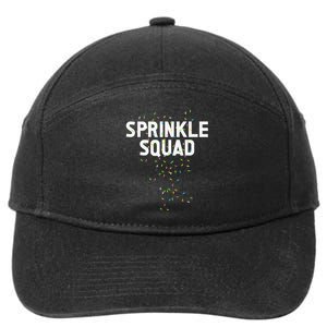 Ice Cream Sprinkle Clothing Sprinkle Squad 7-Panel Snapback Hat