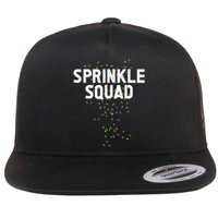 Ice Cream Sprinkle Clothing Sprinkle Squad Flat Bill Trucker Hat