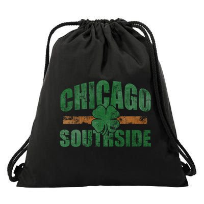 Irish Chicago Southside St Patricks Day Southsider Gift Drawstring Bag