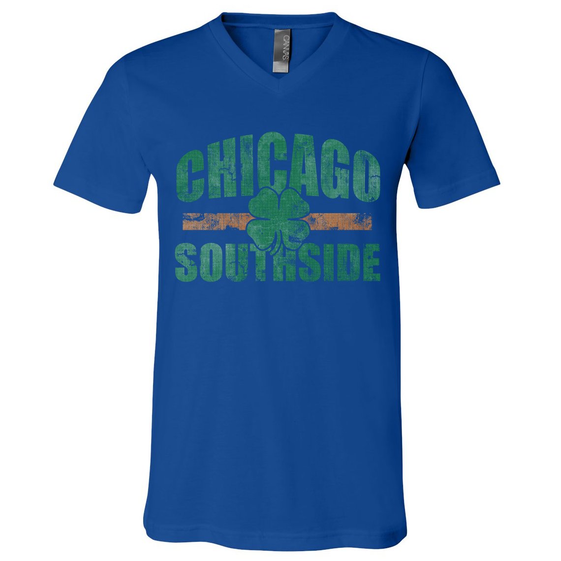 Irish Chicago Southside St Patricks Day Southsider Gift V-Neck T-Shirt