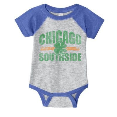 Irish Chicago Southside St Patricks Day Southsider Gift Infant Baby Jersey Bodysuit