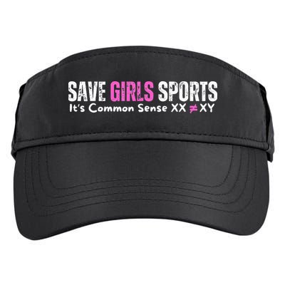 ItS Common Sense Xx Xy Save Girl Sports Adult Drive Performance Visor