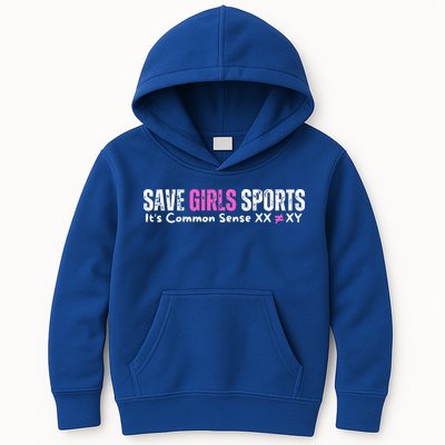 ItS Common Sense Xx Xy Save Girl Sports Kids Hoodie
