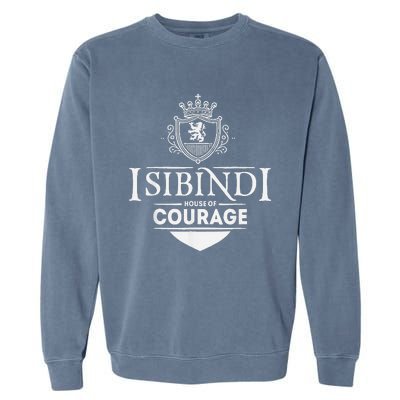 Isibindi Courage School Spirit Courageous Green Garment-Dyed Sweatshirt