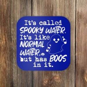 It's Called Spooky Water It's Like Normal Water But Has Boos Gift Coaster