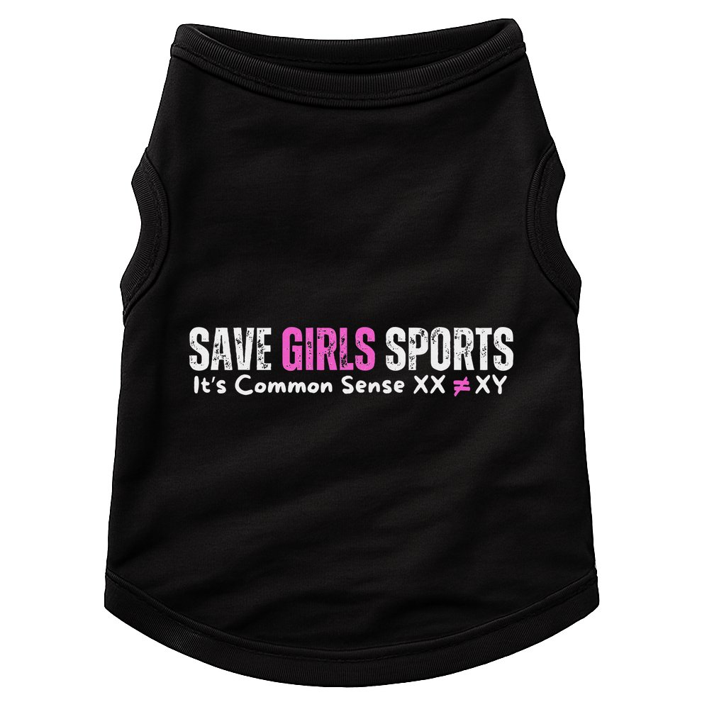 ItS Common Sense Xx Xy Save Sports Sport Lovers Doggie Tank