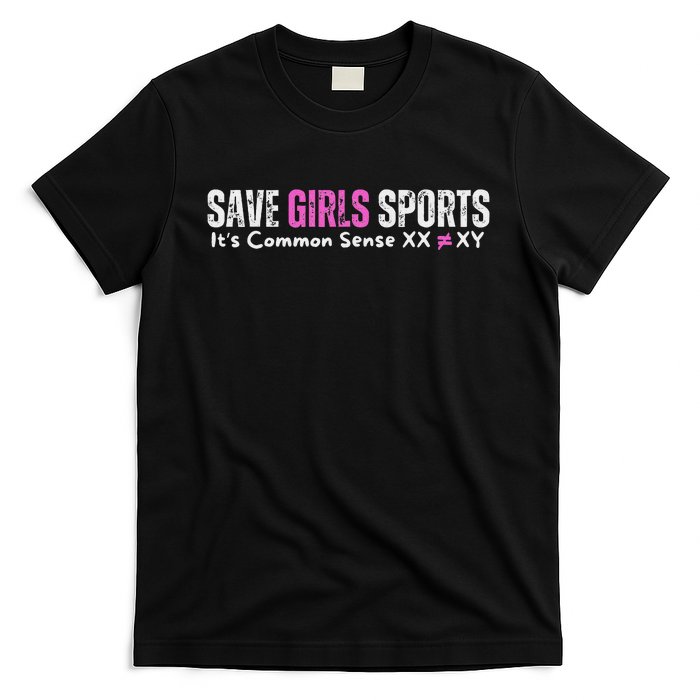 ItS Common Sense Xx Xy Save Sports Sport Lovers T-Shirt