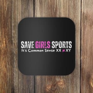 ItS Common Sense Xx Xy Save Sports Sport Lovers Coaster