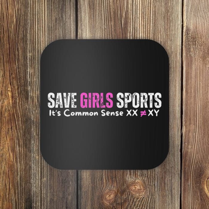 ItS Common Sense Xx Xy Save Sports Sport Lovers Coaster