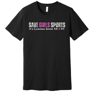 ItS Common Sense Xx Xy Save Sports Sport Lovers Premium T-Shirt