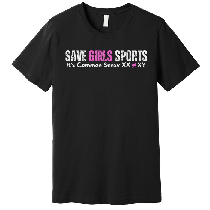 ItS Common Sense Xx Xy Save Sports Sport Lovers Premium T-Shirt