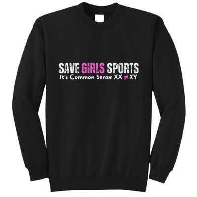 ItS Common Sense Xx Xy Save Sports Sport Lovers Tall Sweatshirt