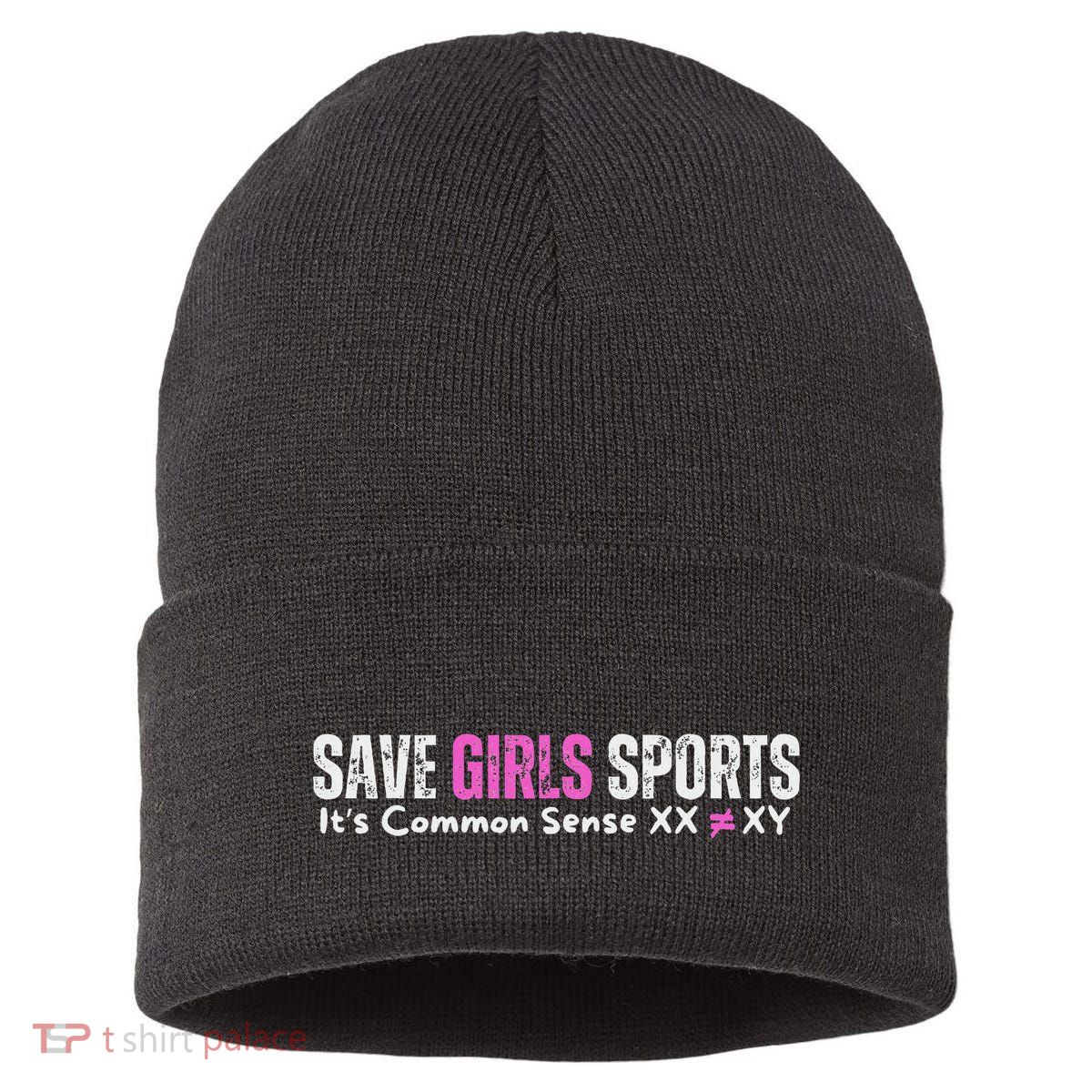 ItS Common Sense Xx Xy Save Sports Sport Lovers Sustainable Knit Beanie