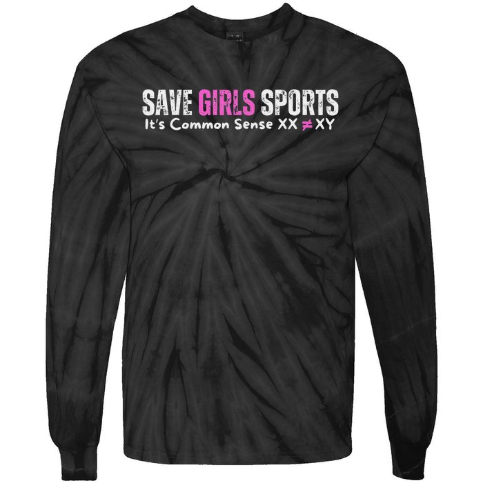 ItS Common Sense Xx Xy Save Sports Sport Lovers Tie-Dye Long Sleeve Shirt