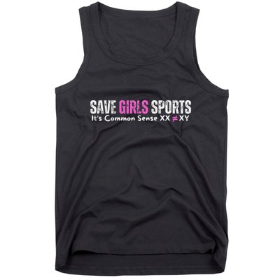ItS Common Sense Xx Xy Save Sports Sport Lovers Tank Top