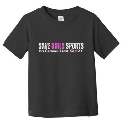 ItS Common Sense Xx Xy Save Sports Sport Lovers Toddler T-Shirt