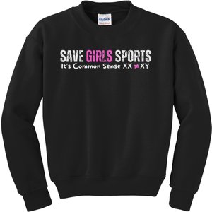 ItS Common Sense Xx Xy Save Sports Sport Lovers Kids Sweatshirt