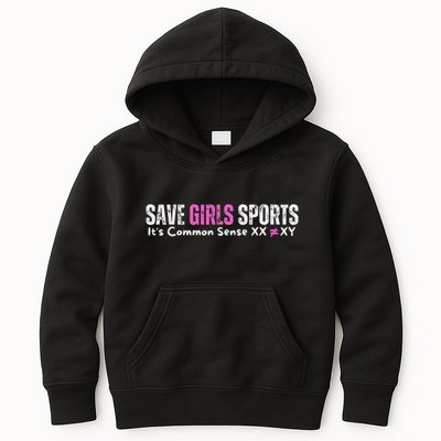 ItS Common Sense Xx Xy Save Sports Sport Lovers Kids Hoodie
