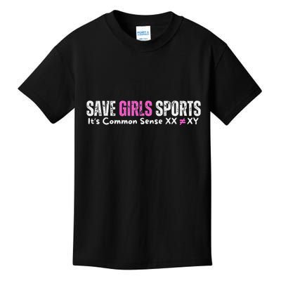 ItS Common Sense Xx Xy Save Sports Sport Lovers Kids T-Shirt