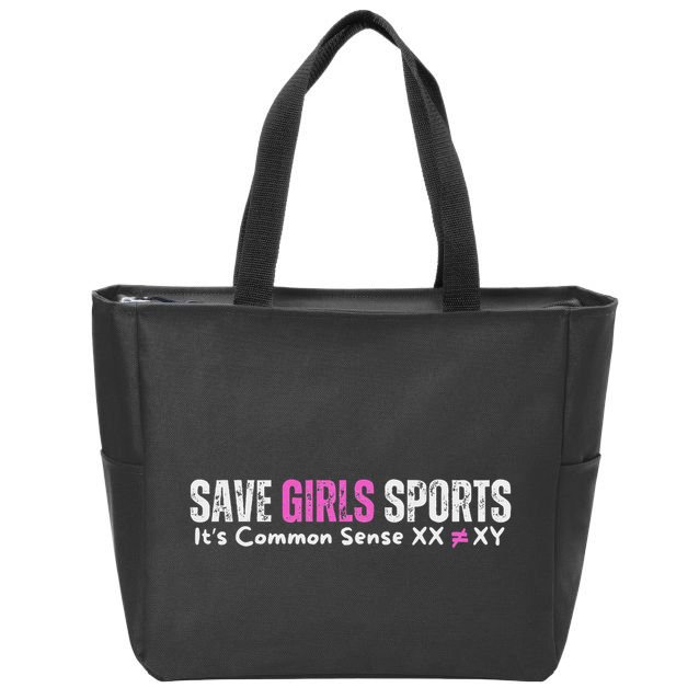 ItS Common Sense Xx Xy Save Sports Sport Lovers Zip Tote Bag