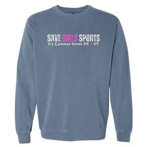 ItS Common Sense Xx Xy Save Sports Sport Lovers Garment-Dyed Sweatshirt