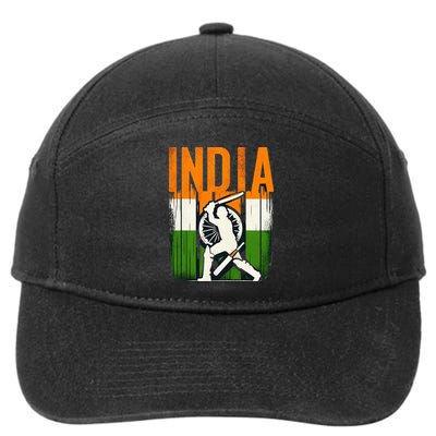 India Cricket Supporters Jersey Indian Cricket Fans 7-Panel Snapback Hat